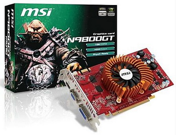 MSI N9800GT MD1G